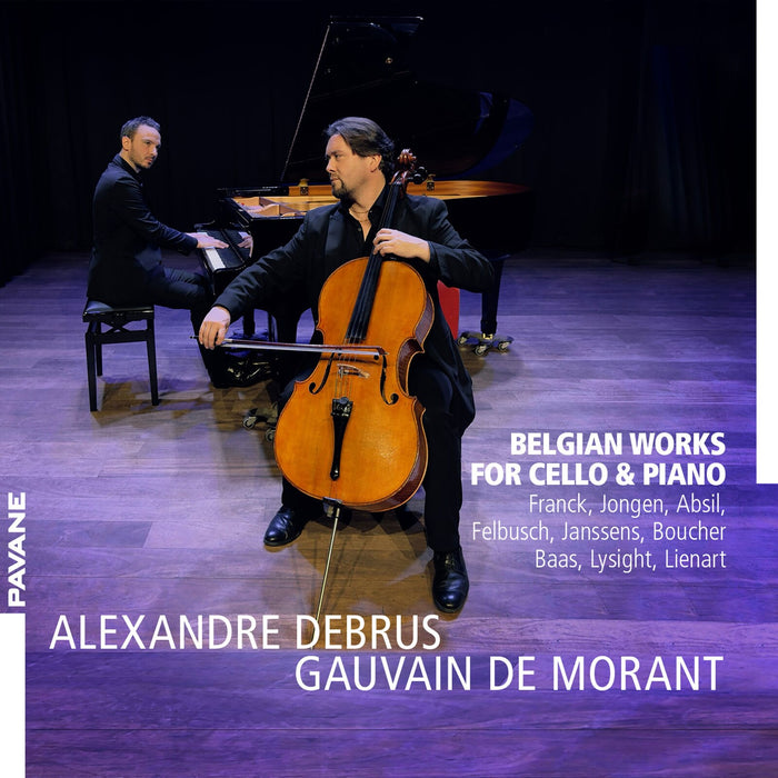 Alexandre Debrus & Gauvain de Morant - Belgian Works for Cello & Piano - ADW7606