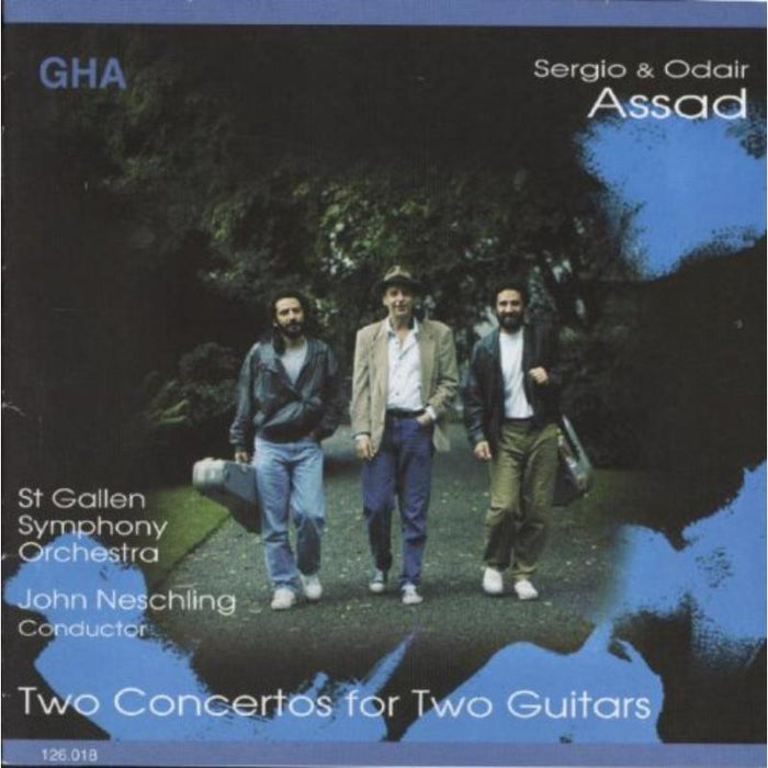 Assad, Sergio & Odair/St Galle - Two Concertos for Two Guitars - GHA126018