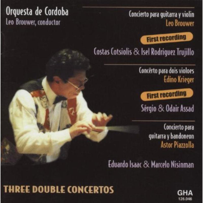 Cotsiolis, Costa/Assad, Sergio & Odair/Isaac /Orqu - Three double Concertos - GHA126046