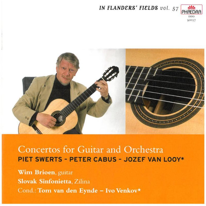 P.Swerts/P.Cabus/J.Van Looy - Concertos For Guitar And Orchestra - PH92057