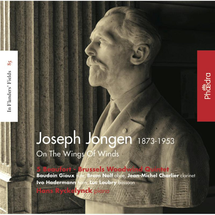 5 Beaufort Brussels Woodwind Quintet / Hans Ryckelynck - Jongen: In Flanders’ Fields Vol. 85 - On the Wings of Wind - PH92085