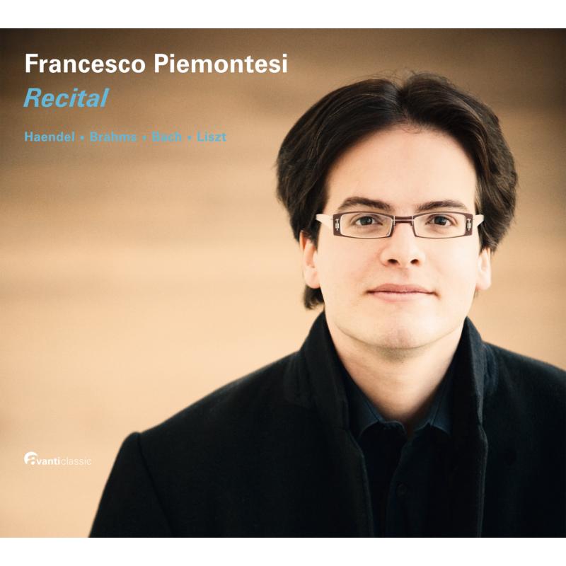 Francesco Piemontesi - J.S. Bach; J. Brahms; G. F. Haendel: Recital - 5414706103425