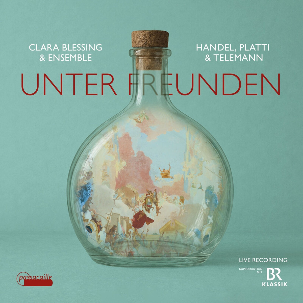 Clare Blessing and Ensemble - Unter Freunden: Handel, Platti and Telemann - PAS1163
