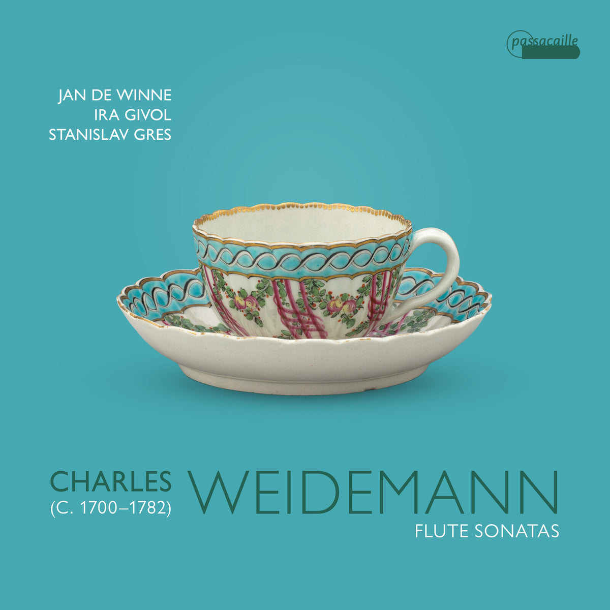 Jan de Winne; Ira Givol; Stanislav Gres - Charles Weidemann: Flute Sonatas - PAS1170