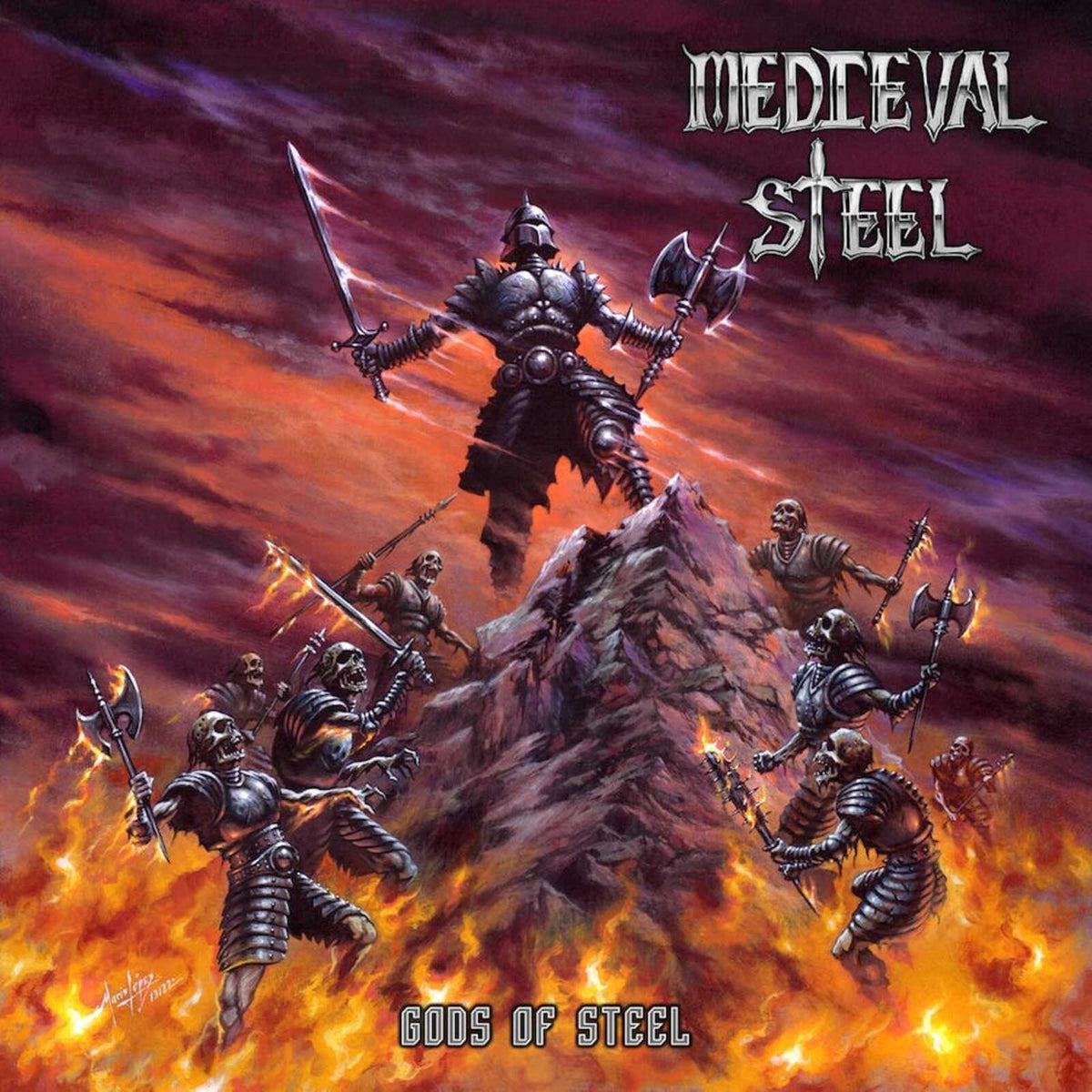 Medieval Steel - Gods Of Steel - REALM096CD