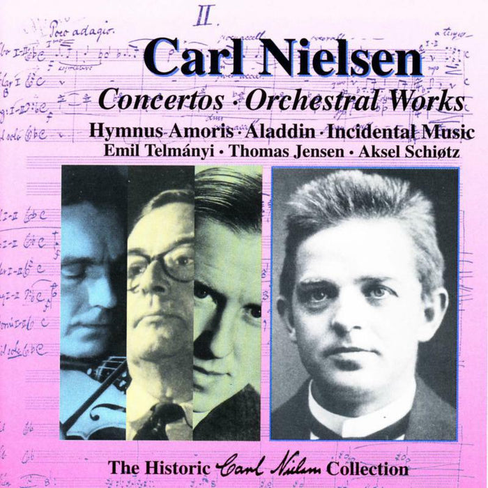 Telmanyi/Jensen/Schiotz - Music of Carl Nielsen Vol. 2 - DACOCD354-356