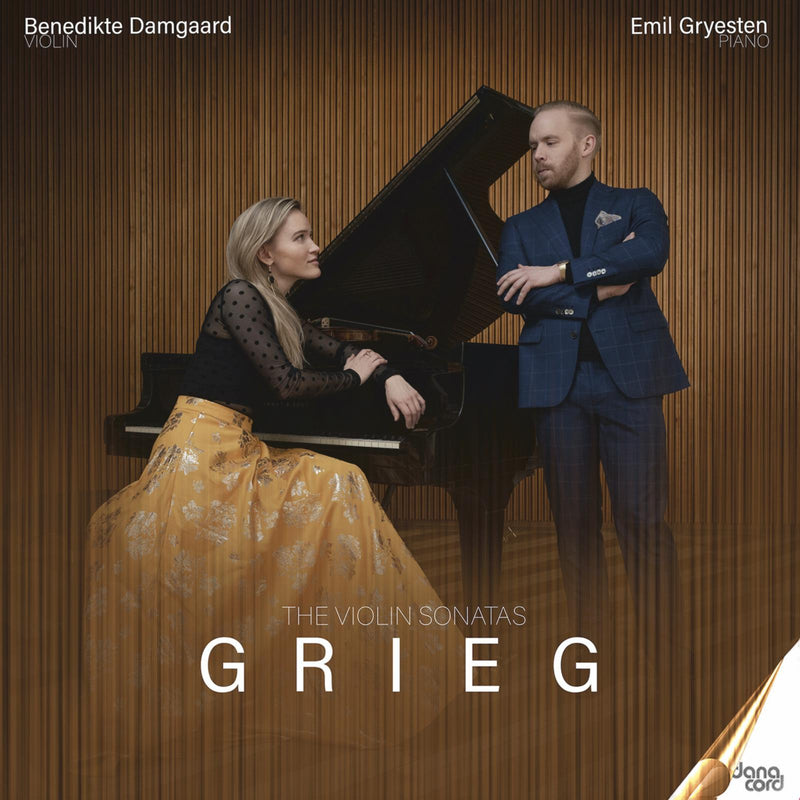 Benedikte Damgaard; Emil Gryesten - Edvard Grieg: The Violin Sonatas - DACOCD964