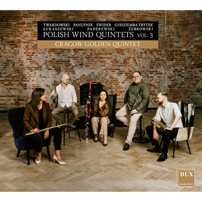 Cracow Golden Quintet - Polish Wind Quintets Vol. 3 - DUX2140