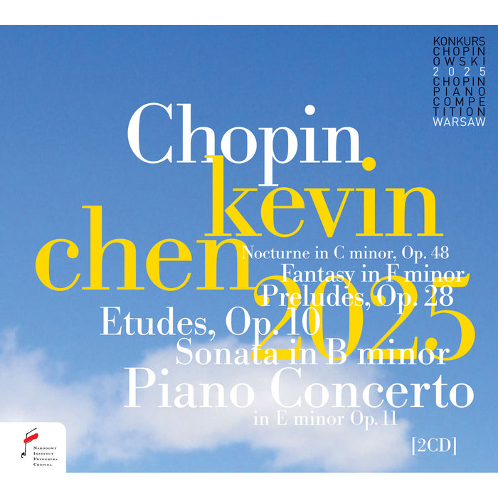 Kevin Chen; Warsaw Philharomonic Orchestra; Andrzej Boreyko - Fryderyk Chopin: Etudes Op. 10; Piano Concerto Op.11 - NIFCCD806-807