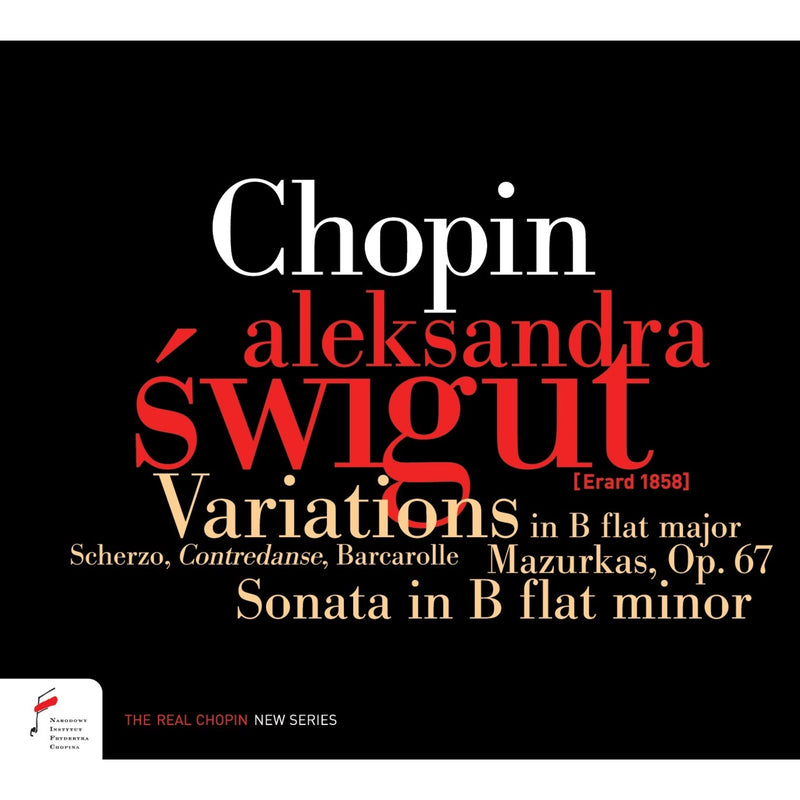 Aleksandra Swigut - Chopin: Variations in B-Flat Major, Sonata in B-Flat Minor and other selected works - NIFCCD095