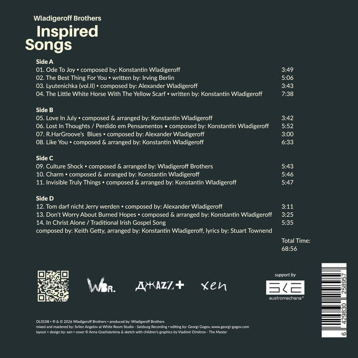 Wladigeroff Brothers - Inspired Songs - DLO108LP