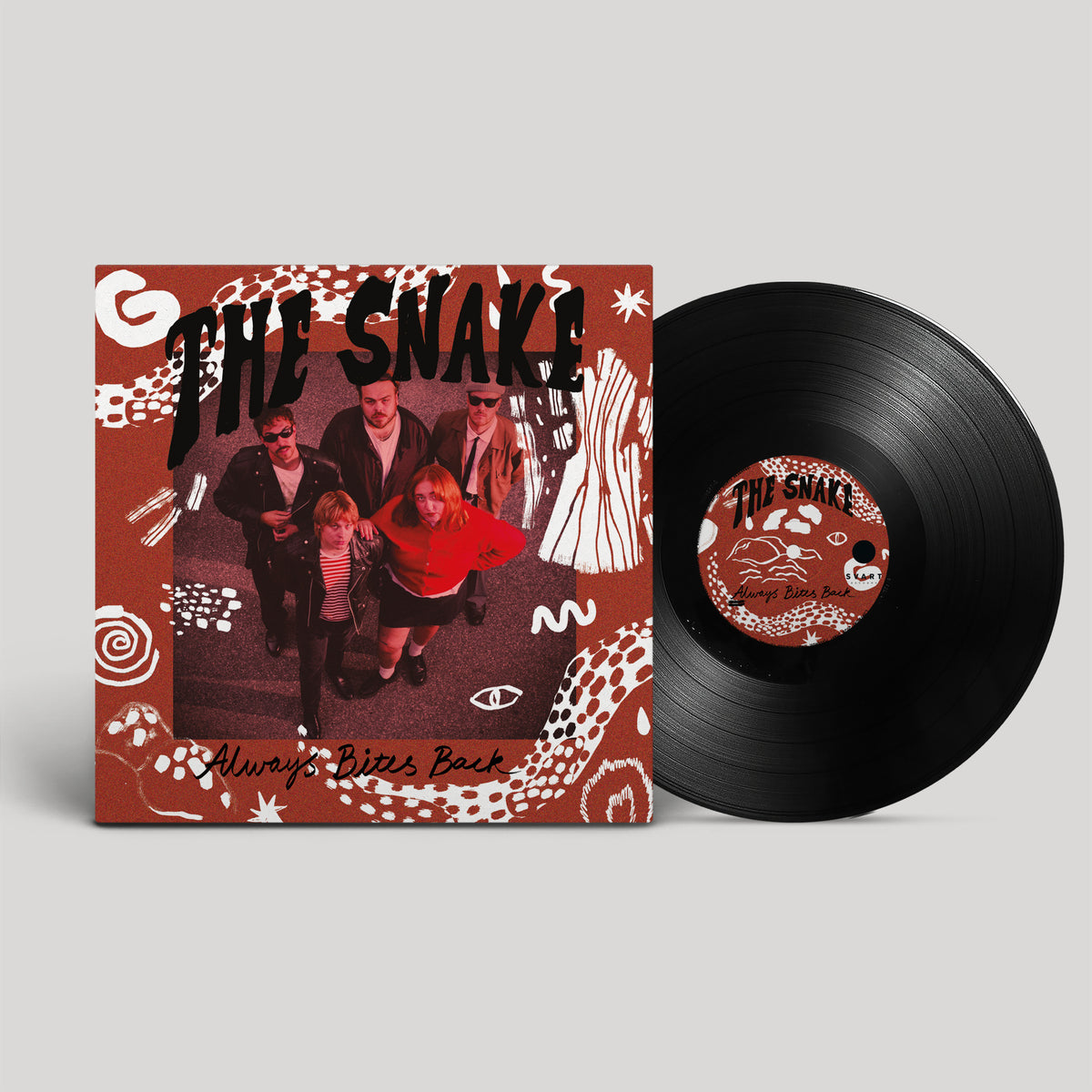 The Snake - Always Bites Back - SVART354LP