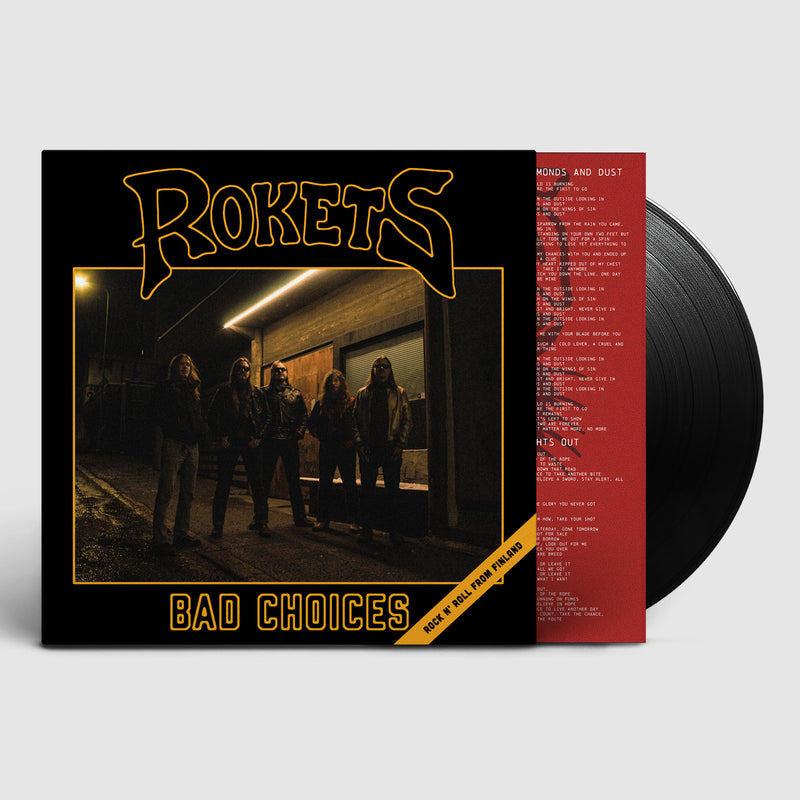 Rokets - Bad Choices - SVART356LP