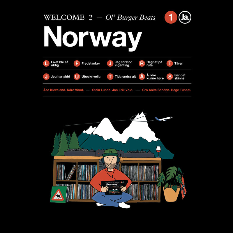 Ol' Burger Beats - Welcome 2 Norway - JANSEN157LP