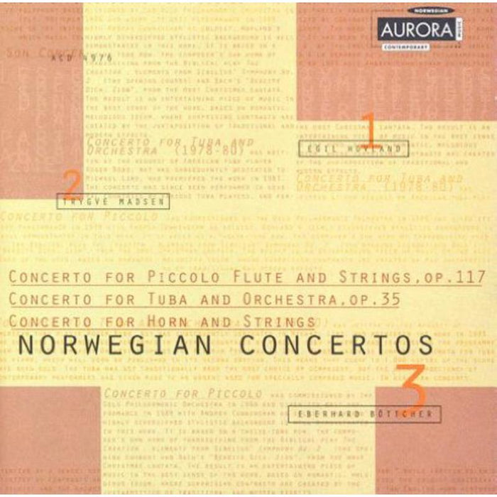 Various Composers - Norwegian Concertos (Dimitriev, Stavanger So, Trondhjem So)