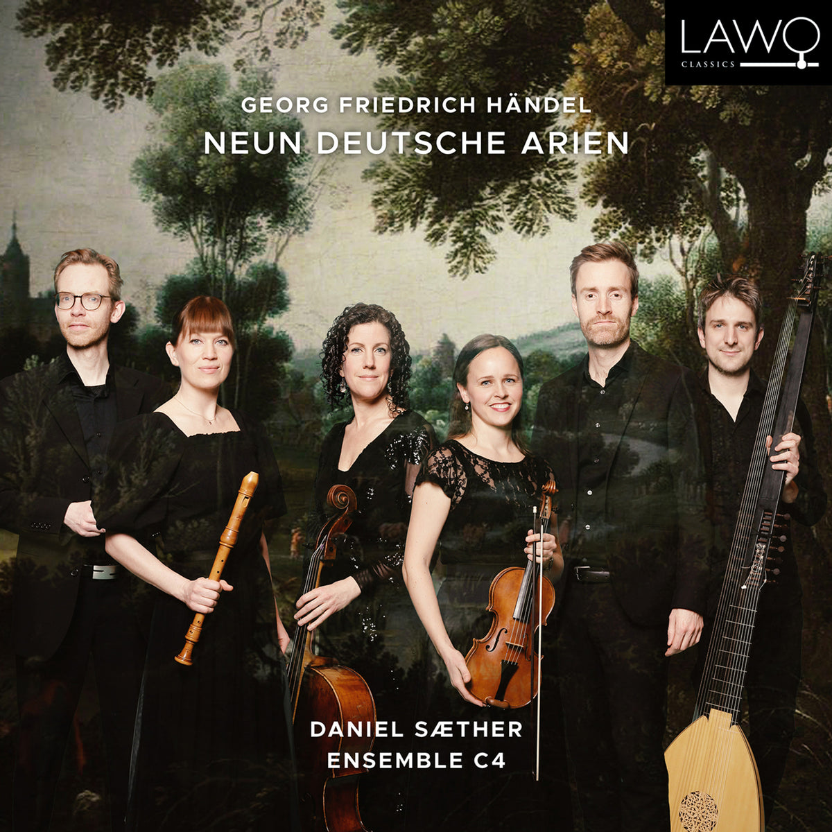 Daniel Saether, Ensemble C4 - Handel: Neun deutsche Arien - LWC1269