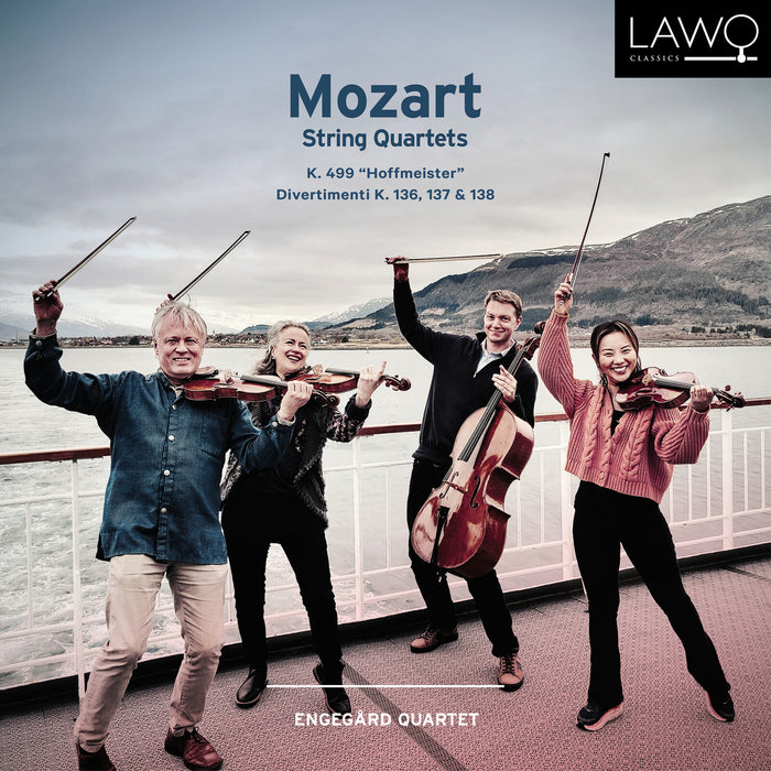 Engegard Quartet - Mozart String Quartets K. 499 "Hoffmeister", Divertimenti K. 136, 137 & 138 - Engegard Quartet - LWC1349