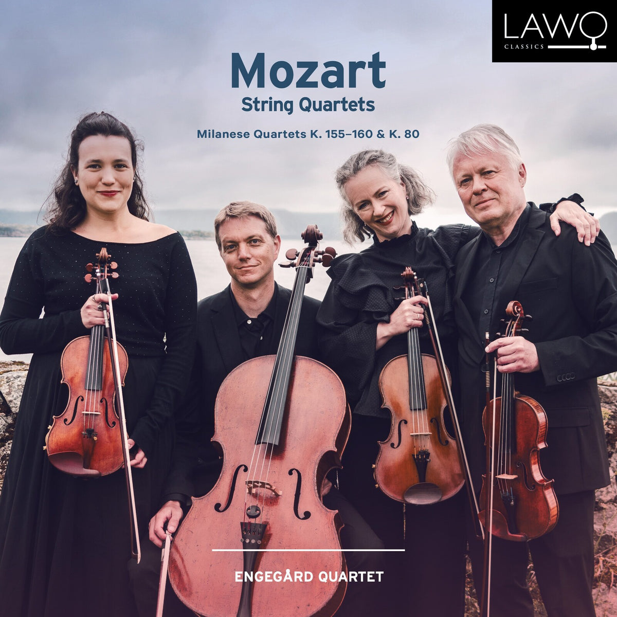 Engegard Quartet - Mozart Quartets: Milanese Quartets K.155-160 & K.80 - LWC1358