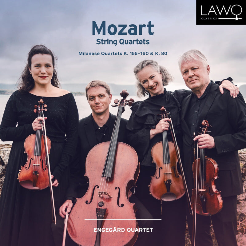 Engegard Quartet - Mozart Quartets: Milanese Quartets K.155-160 & K.80 - LWC1358