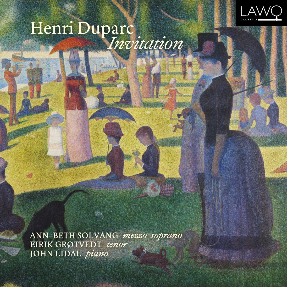 Ann-Beth Solvang; Eirik Grotvedt; John Lidal - Henri Duparc: Invitation - The Complete Songs - LWC1482