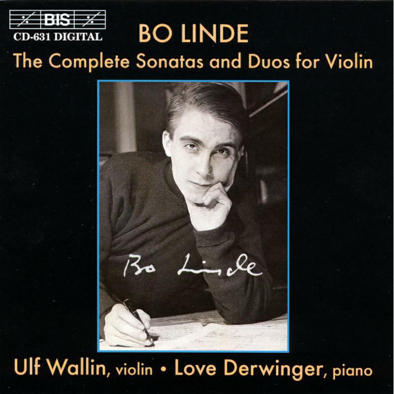 Derwinger:Johansson:Silvmark:W - Bo Linde/Complete Vln Sonatas and Duos - BISCD631