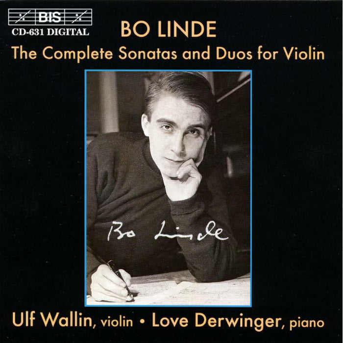 Derwinger:Johansson:Silvmark:W - Bo Linde/Complete Vln Sonatas and Duos - BISCD631