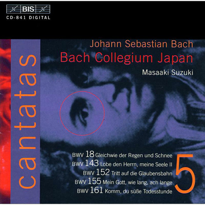 Bach Collegium Japan - BACH JS: CANTATAS VOL 5 - BISCD841