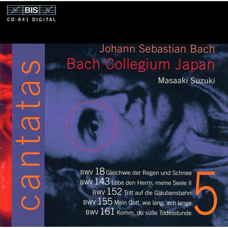 Bach Collegium Japan - BACH JS: CANTATAS VOL 5 - BISCD841