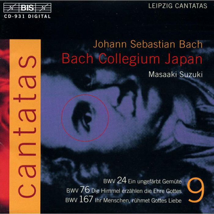 Bach Collegium Japan - BACH JS: CANTATAS VOL 9 - BISCD931