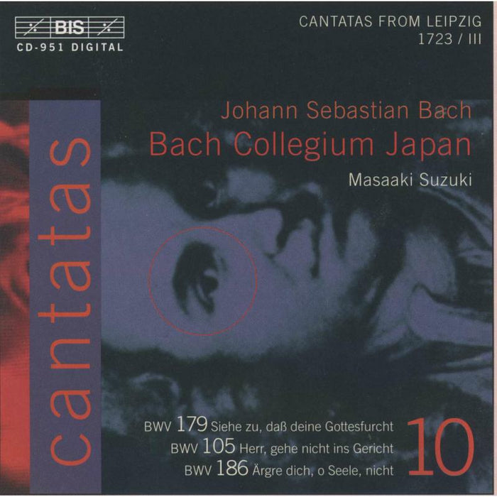 Bach Collegium Japan - BACH JS: CANTATAS VOL 10 - BISCD951