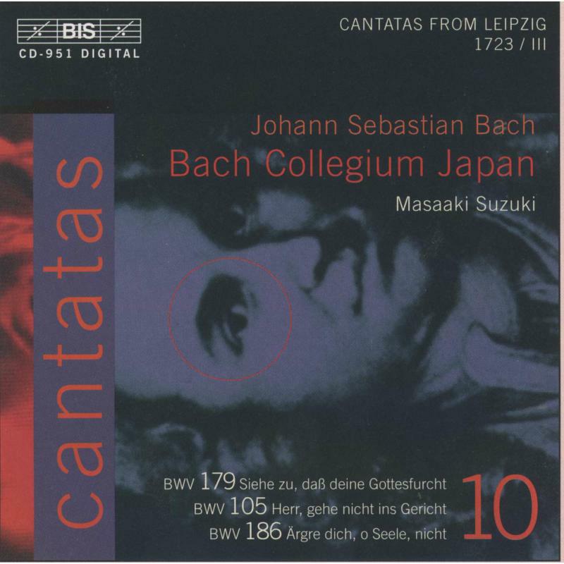 Bach Collegium Japan - BACH JS: CANTATAS VOL 10 - BISCD951
