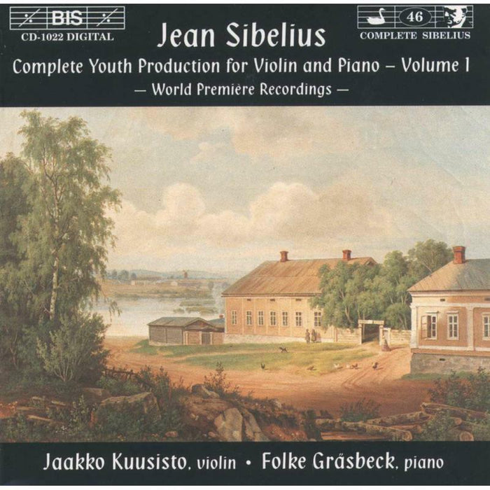 Grasbeck:Kuusisto - Sibelius: Complete Youth Production for Violin and Piano, Vol.1 - BISCD1022