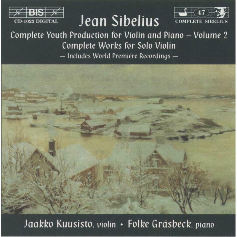 Grasbeck:Kuusisto - SIBLEIUS: YOUTH PRODUCTION VOL - BISCD1023