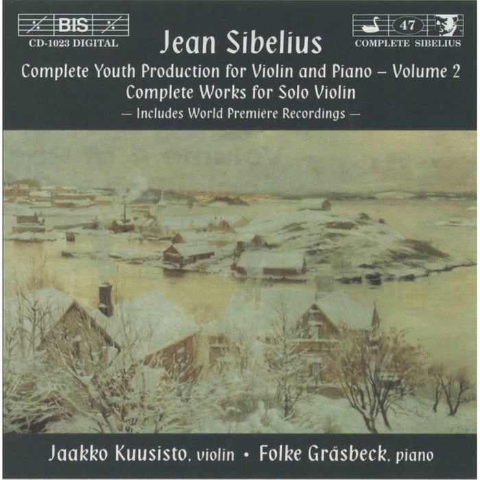 Grasbeck:Kuusisto - SIBLEIUS: YOUTH PRODUCTION VOL - BISCD1023
