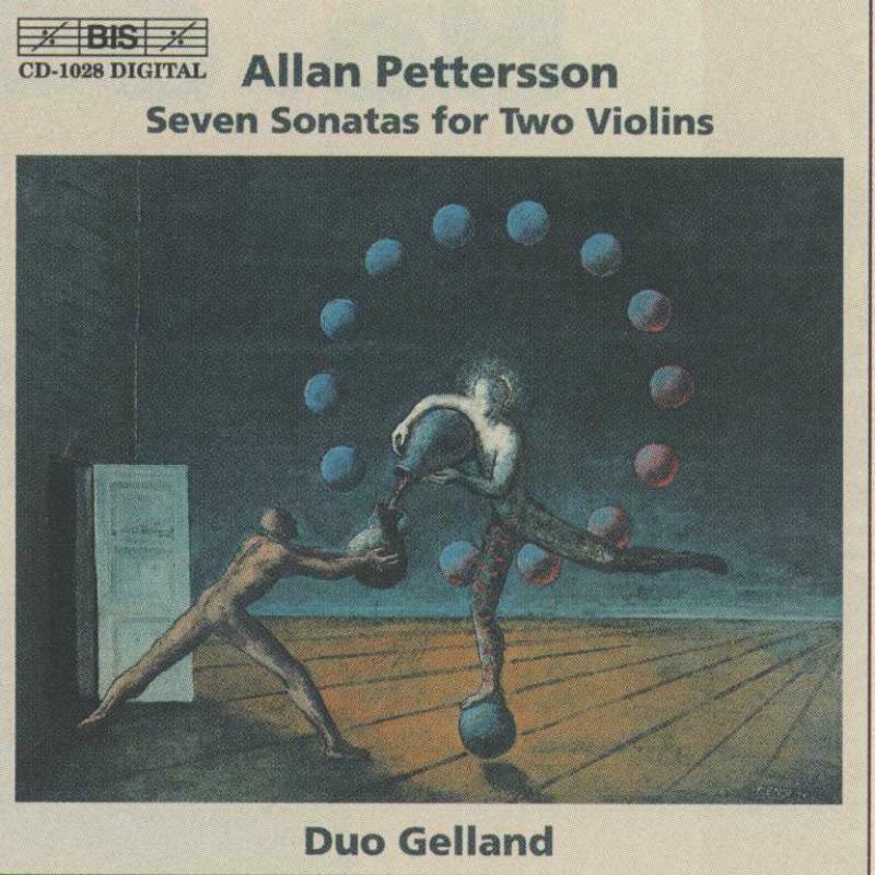Duo Gelland - PETTERSSON: 7 SONS FOR 2 VNS - BISCD1028