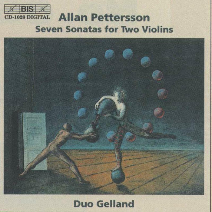 Duo Gelland - PETTERSSON: 7 SONS FOR 2 VNS - BISCD1028