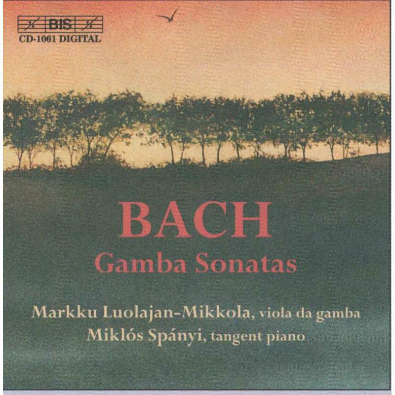 Luolajan-Mikkola:Spanyi - BACH JS: VIOLA DA GAMBA SONS - BISCD1061