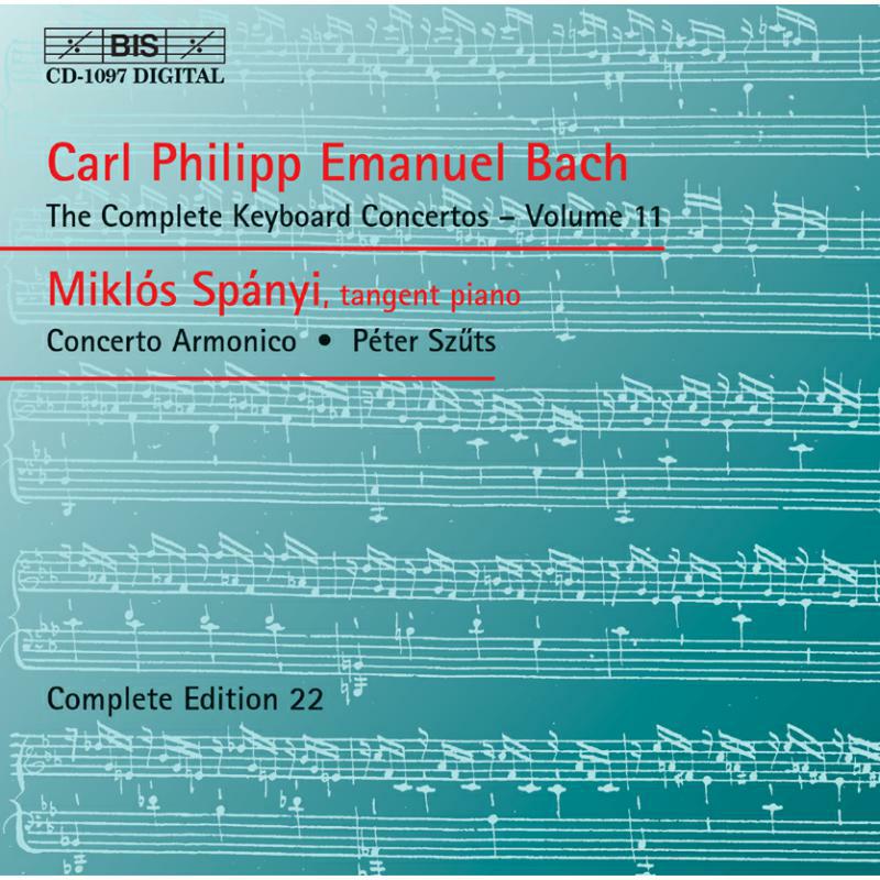 Concerto Armonico - Complete Keyboard Concertos Vol. 11 - BISCD1097