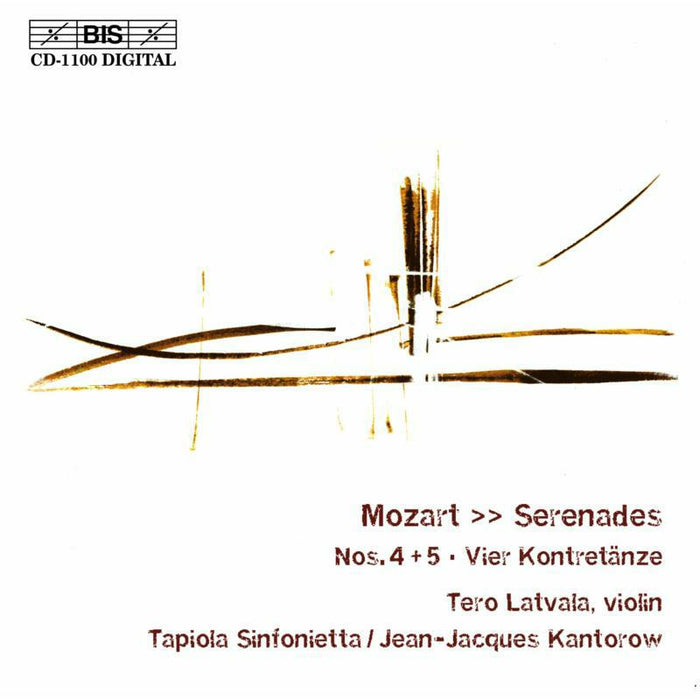 Soloists:Tapiola Sinf - Serenades Nos. 4 and 5, Vier Kontretanze - BISCD1100