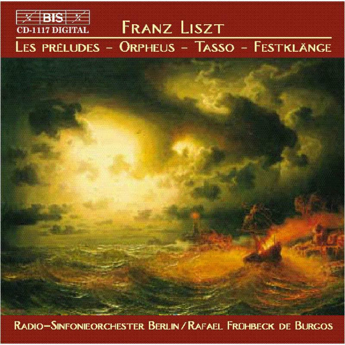 Berlin Radio So - Les Preludes/Orpheus - BISCD1117
