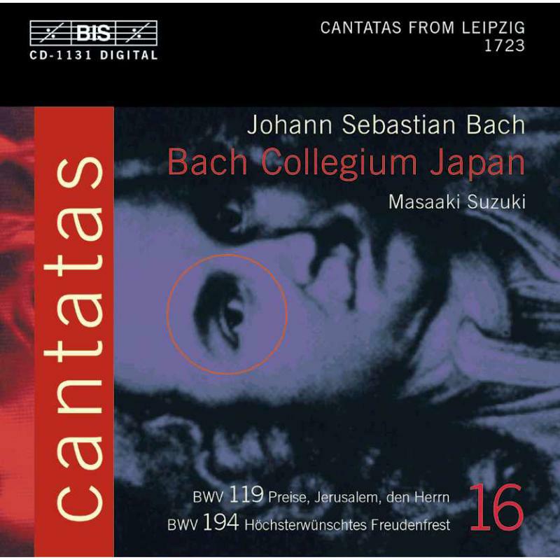 Bach Collegium Japan - BACH JS: CANATAS VOL 16 - BISCD1131