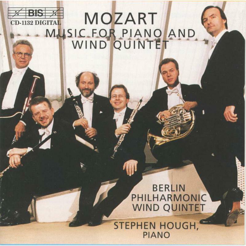 Berlin Phil Wind Quintet - MOZART: MUS FOR PF & WIND 5TET - BISCD1132