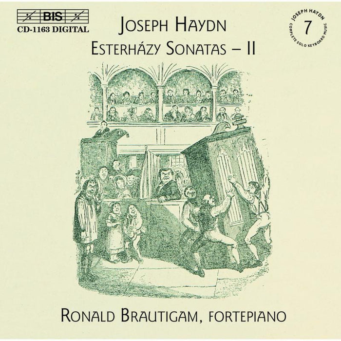 Brautigam, Ronald - Haydn: Complete Solo Keyboard Music, Vol 7 - Esterházy Sonatas II /Brautigam - BISCD1163