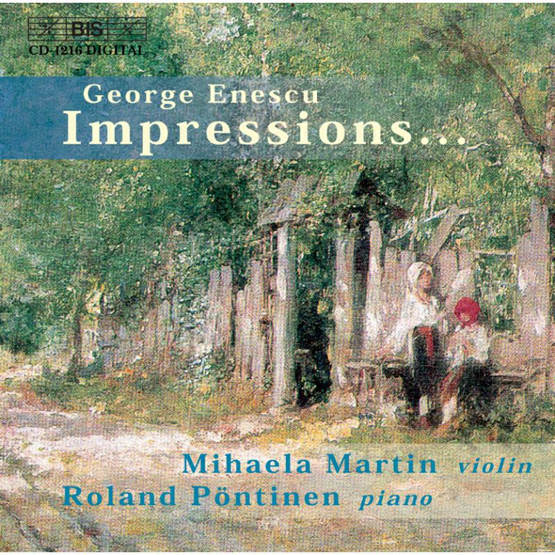 Martin:Pontinen - Impressions...Works for Violin and Piano - BISCD1216