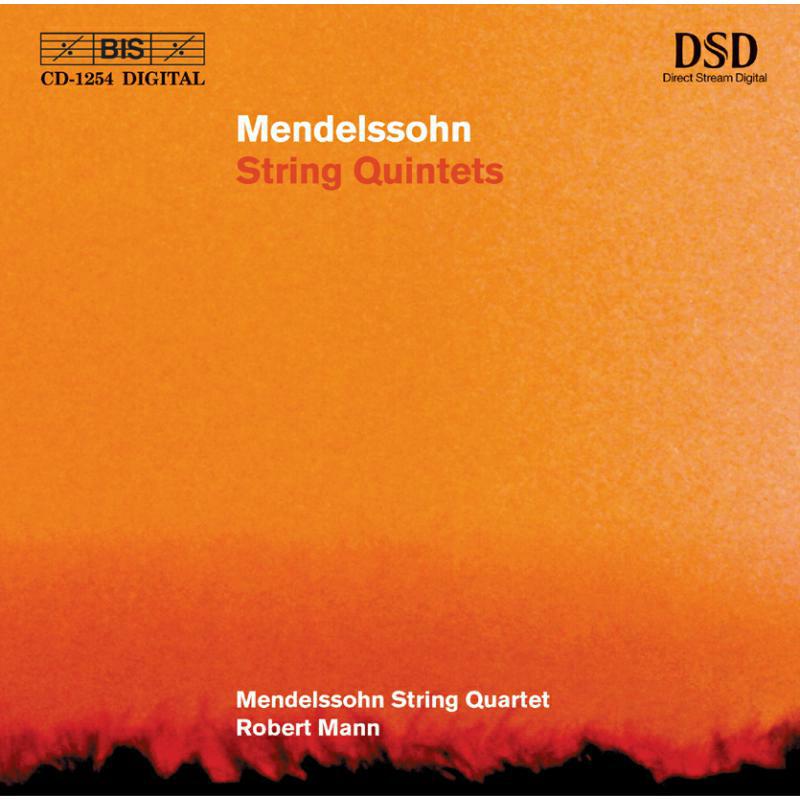 Mendelssohn String 4Tet - String Quintets - BISCD1254