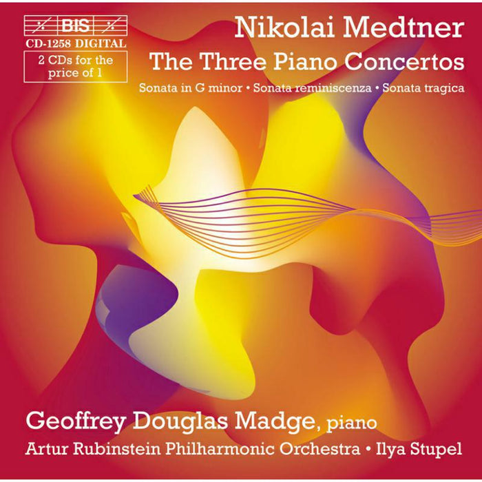 Artur Rubinstein Po - Nikolai Medtner: The Three Piano Concertos - BISCD1258