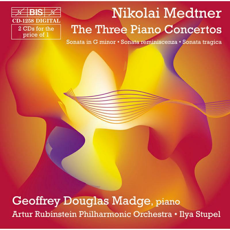Artur Rubinstein Po - Nikolai Medtner: The Three Piano Concertos - BISCD1258