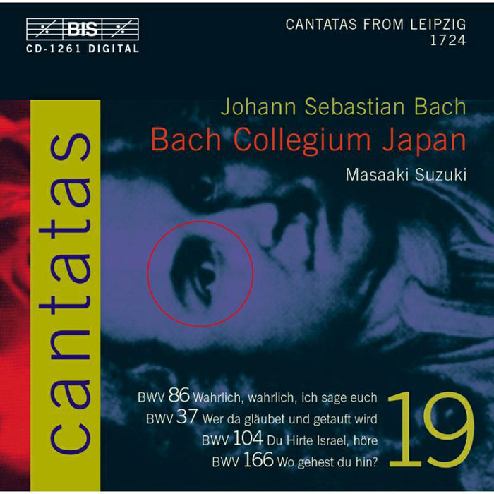 Bach Collegium Japan - BACH JS: CANTATAS VOL 19 - BISCD1261