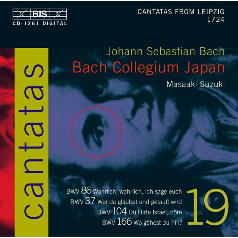 Bach Collegium Japan - BACH JS: CANTATAS VOL 19 - BISCD1261