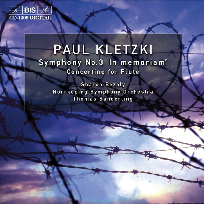 Norrkoping:Sanderling:Bezaly - Kletzki - Symphony No 3, Concertino for Flute Orchestra - BISCD1399